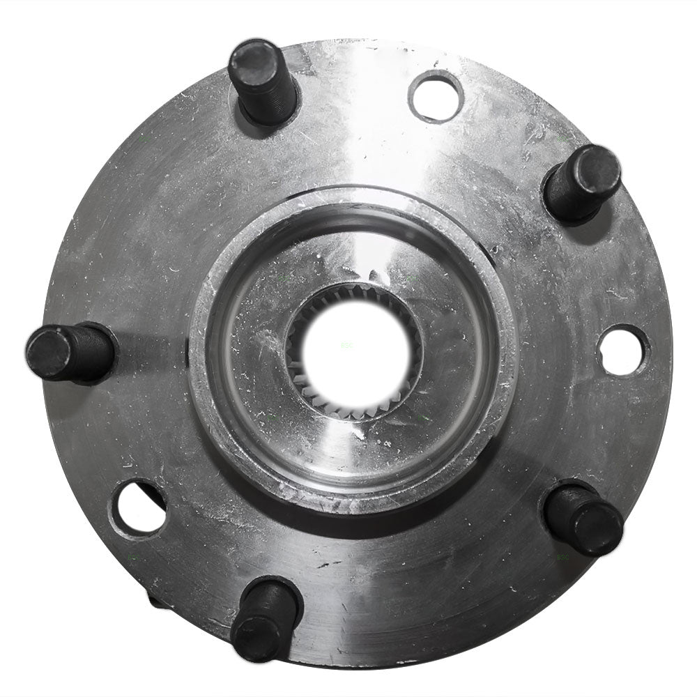 Brock Replacement Front Hub and Wheel Bearing Assembly Compatible with Blazer Jimmy Envoy Bravada Hombre S10 Sonoma 4-Wheel Drive 12413045