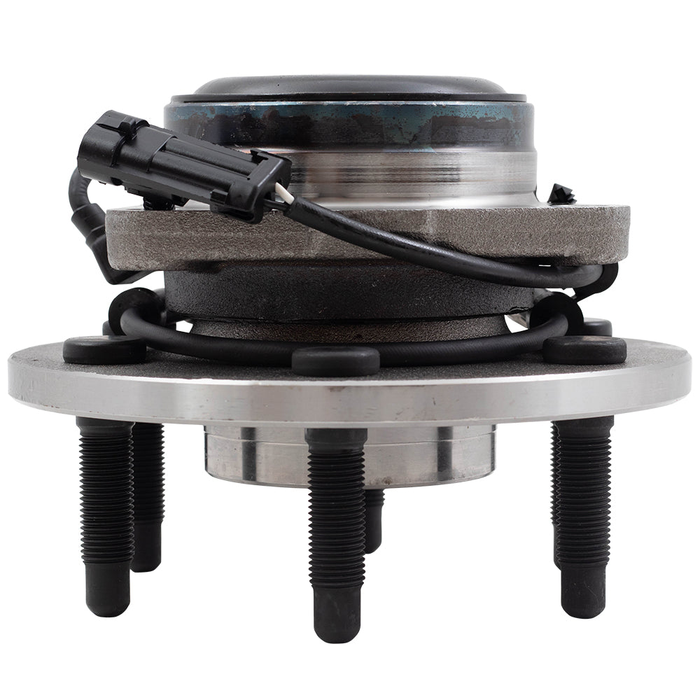 Brock Replacement Front Hub and Wheel Bearing Assembly Compatible with 99-07 Silverado Sierra 1500 Pickup Truck Rear-Wheel Drive w/ 16" 6 lug wheels