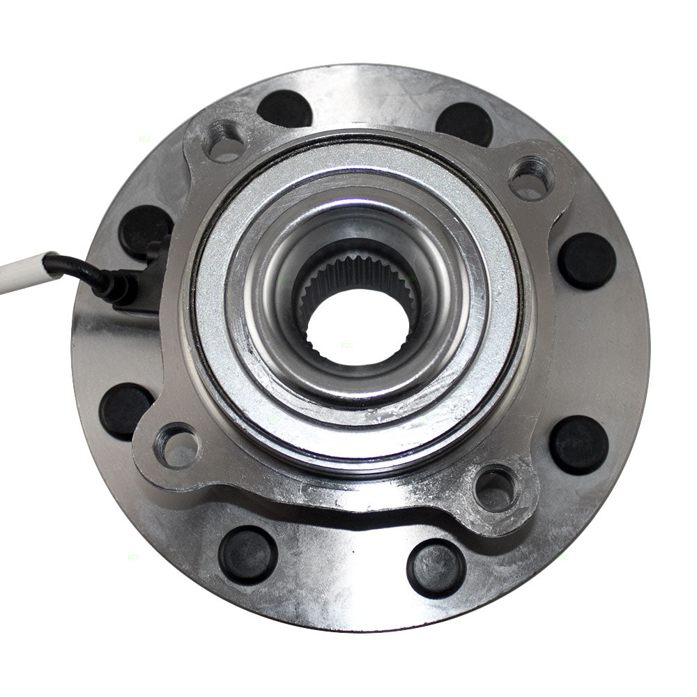 Brock Replacement Front Hub and Wheel Bearing Assembly Compatible with 99-07 Silverado Sierra Pickup Truck 4-Wheel Drive 8 Stud Wheels 15946732