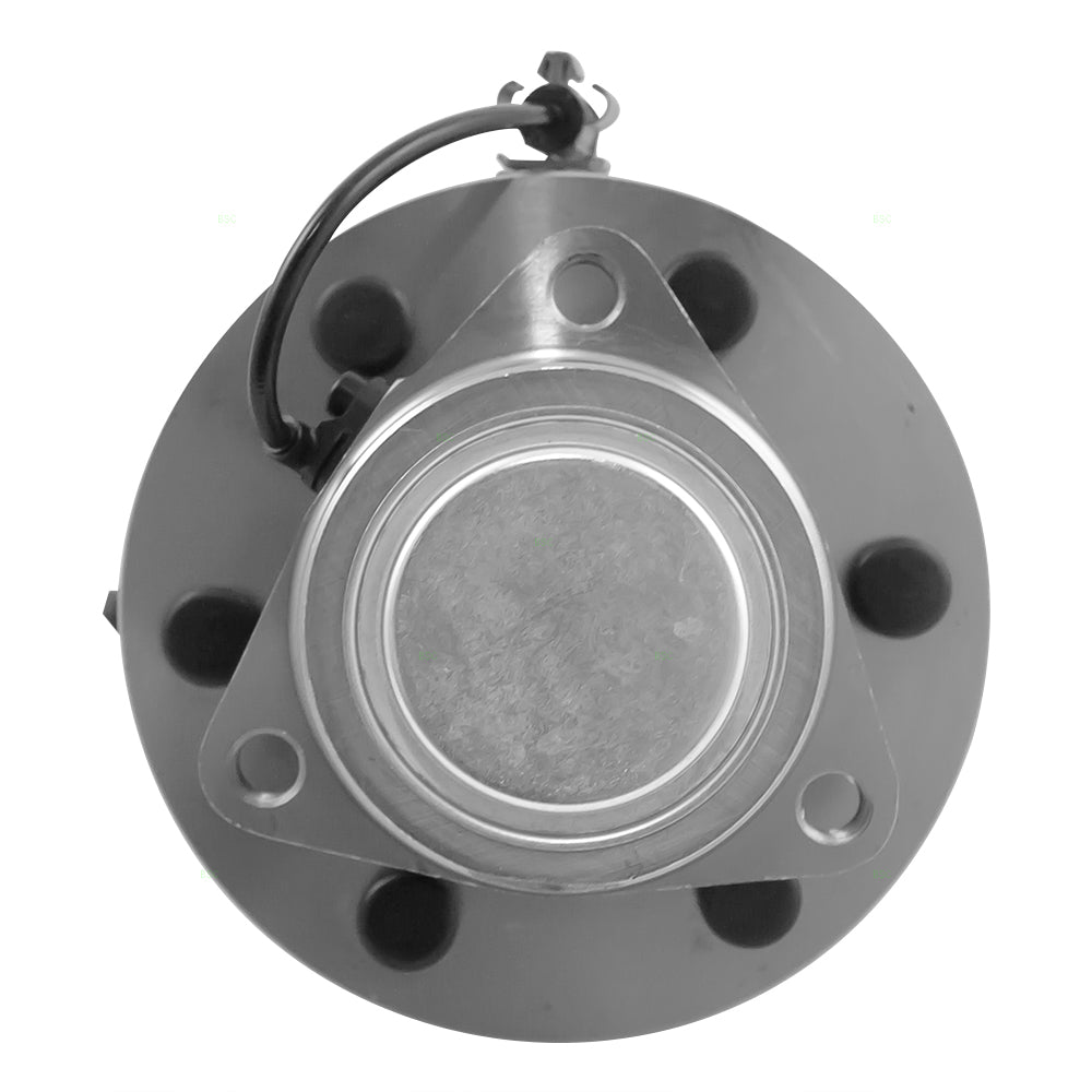 Brock Replacement Front Hub and Wheel Bearing Assembly Compatible with 2007-2014 Silvero Sierra 1500 Pickup Truck w/ Rear-Wheel Drive 22841380