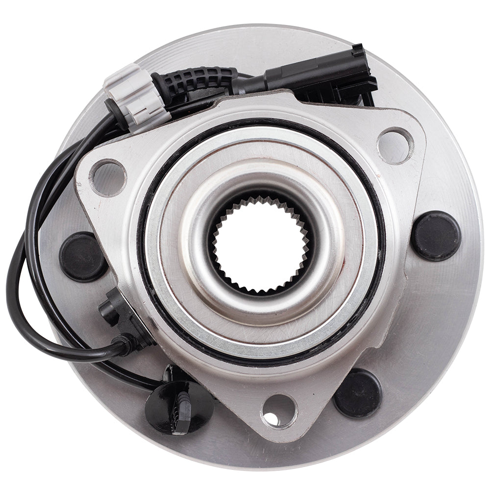 Brock Replacement Front Hub and Wheel Bearing Assembly Compatible with 2007-2013 Silverado Sierra 1500 Pickup Truck 4-Wheel Drive 22841381