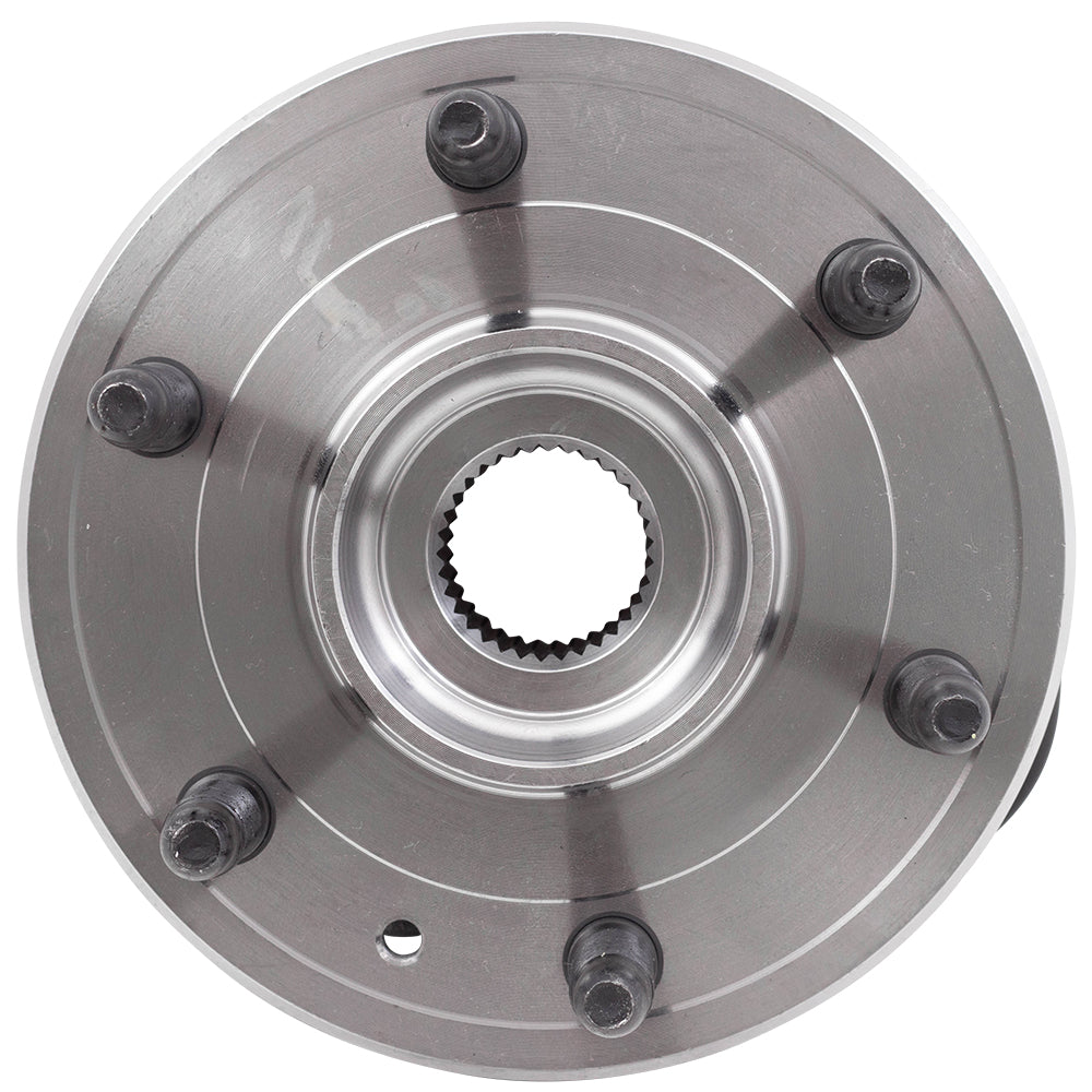 Brock Replacement Front Hub and Wheel Bearing Assembly Compatible with 2007-2013 Silverado Sierra 1500 Pickup Truck 4-Wheel Drive 22841381