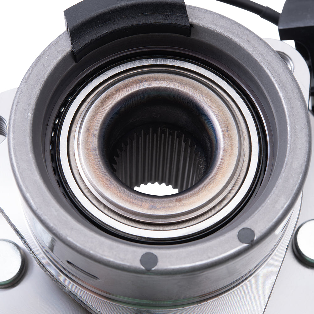 Brock Replacement Front Hub and Wheel Bearing Assembly Compatible with Cobalt G5 Ion Red Line HHR with Disc Brakes ABS 22715554