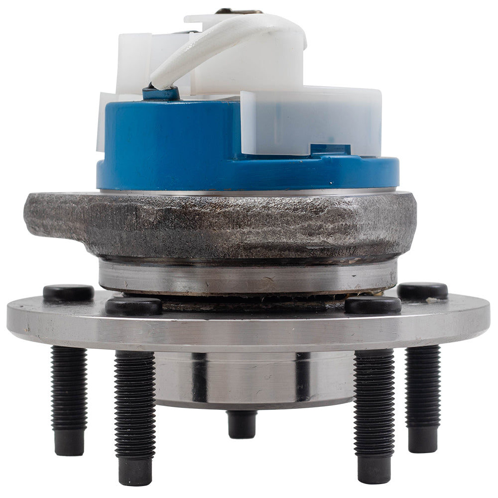 Brock Driver Left or Passenger Right Wheel Hub/Bearing Assembly Kit with Plastic and Stainless Sensor Wire Clips Compatible With 1997-2016 GM with ABS – Rear For 2001-2005 GM Minivan AWD 1087-1680A