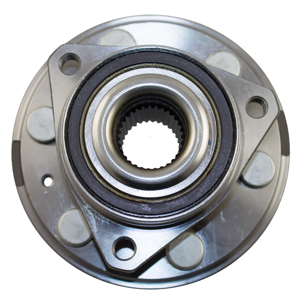 Brock Replacement Hub and Wheel Bearing Assembly Compatible with 2010-2016 SRX 2011 9-4X 13589508 HA590393