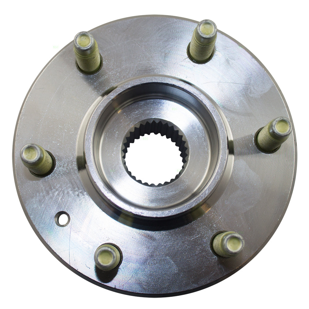 Brock Replacement Front Hub and Wheel Bearing Assembly Compatible with 2004-2009 SRX with All-Wheel Drive 25998408 HA590078 513198