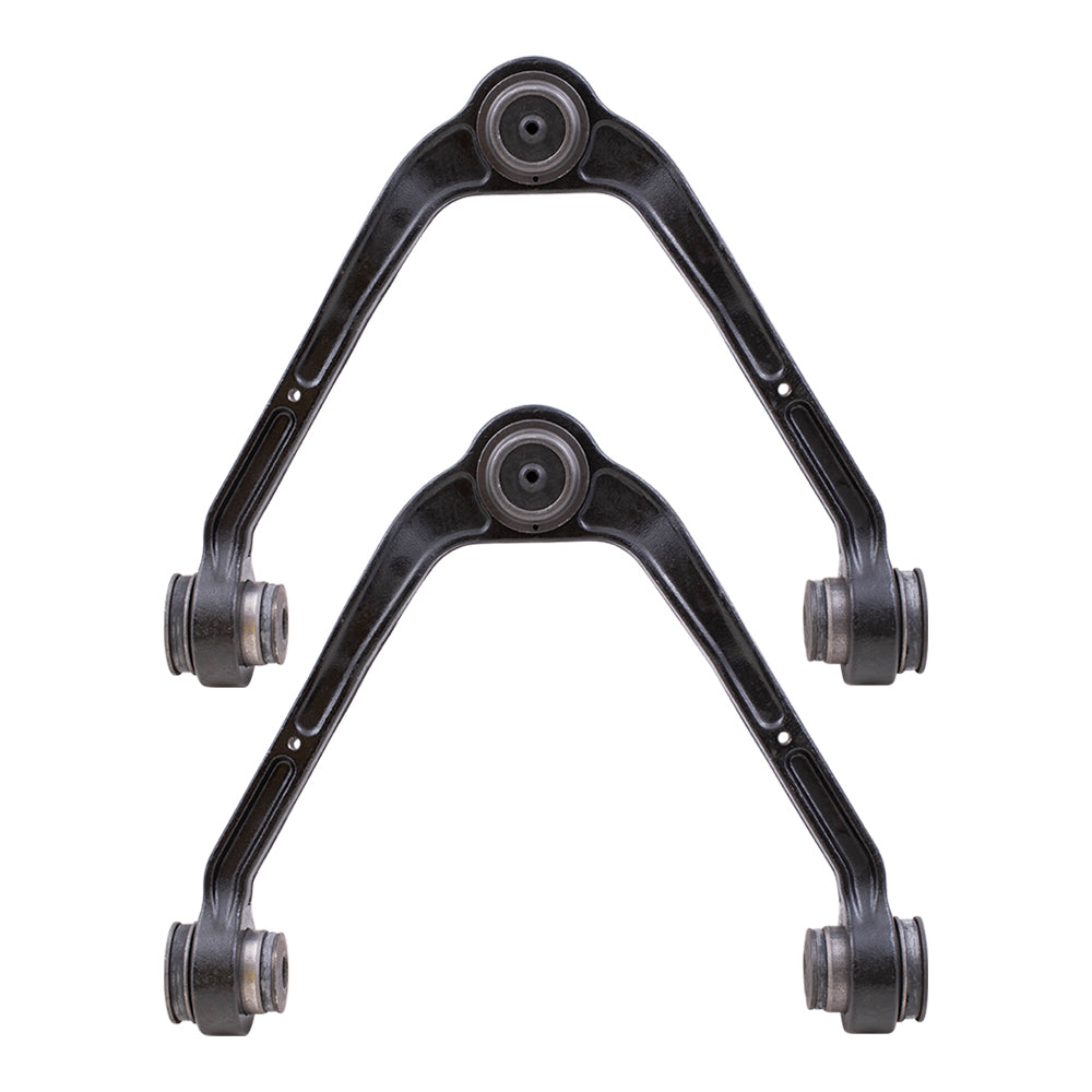 Brock Replacement Set Front Upper Control Arms Compatible with 1999-2007 Silverado Sierra Pickup Truck 2000-2006 Suburban Tahoe Yukon & XL