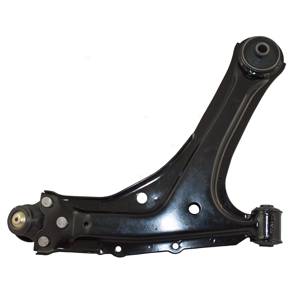 Brock Replacement Driver Lower Front Control Arm w/ Ball Joint & Bushings Kit Compatible with 1995-2005 Cavalier Sunfire 15217436