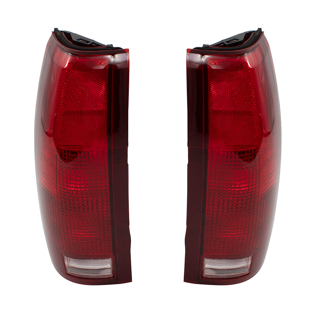Brock 10pc Light Set includes Headlights, Tail Lights, Park/Signal and Side Markers Compatible With 1994-2002 Chevrolet C/K Pickup 1994 Chevrolet Blazer 1995-1999 Chevrolet Tahoe/Suburban - No GMC