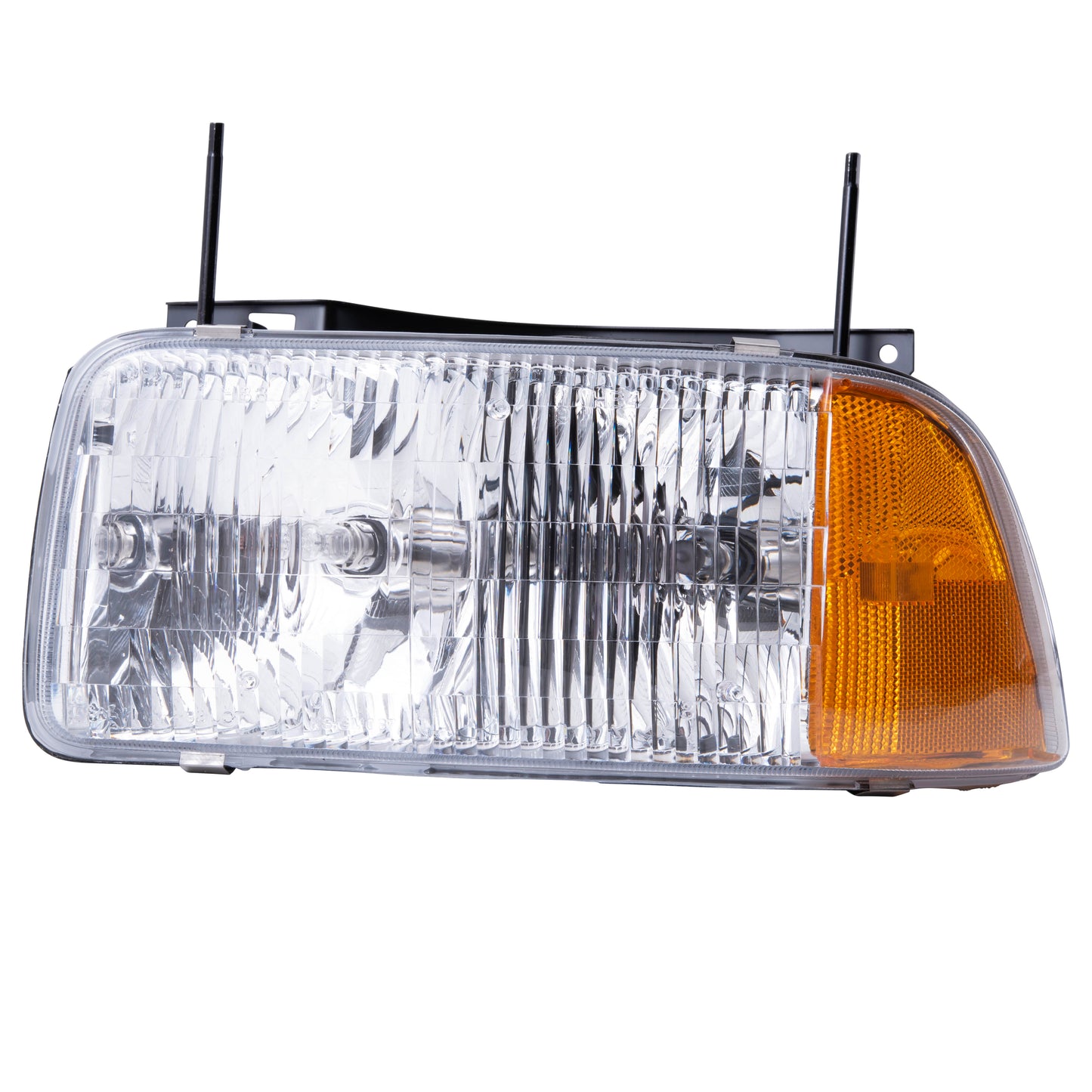 Brock Replacement Driver Composite Halogen Headlight Compatible with 95-97 Jimmy 94-97 Sonoma 16525157