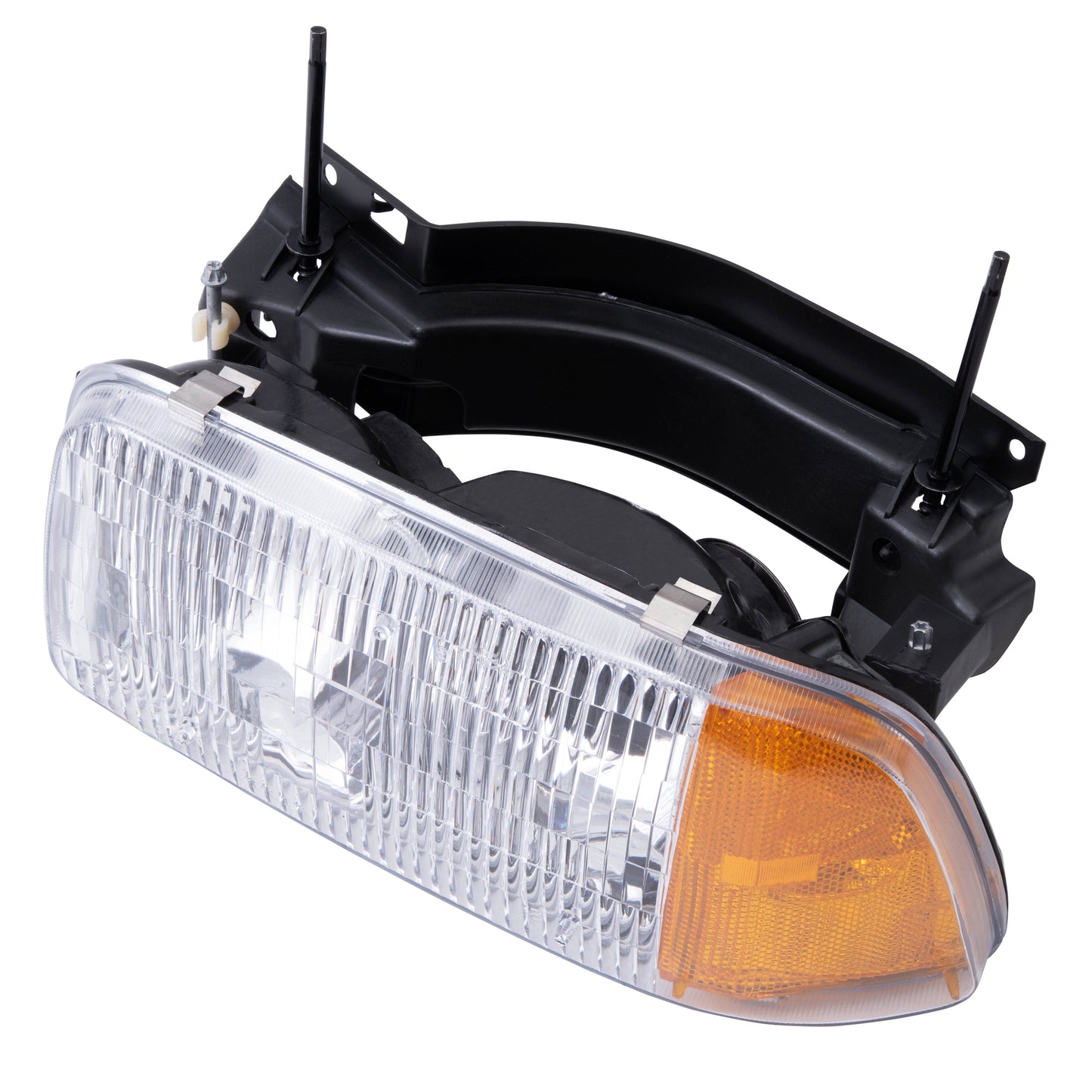 Brock Replacement Driver Composite Halogen Headlight Compatible with 95-97 Jimmy 94-97 Sonoma 16525157