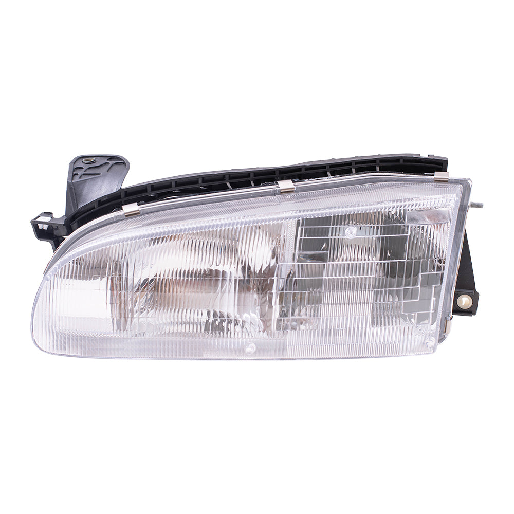 Brock Replacement Driver Headlight Compatible with 1993-1997 Prizm 94852390