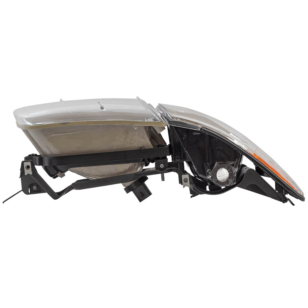 Brock Replacement Passenger Halogen Headlight Compatible with 1997-2003 Grand Prix