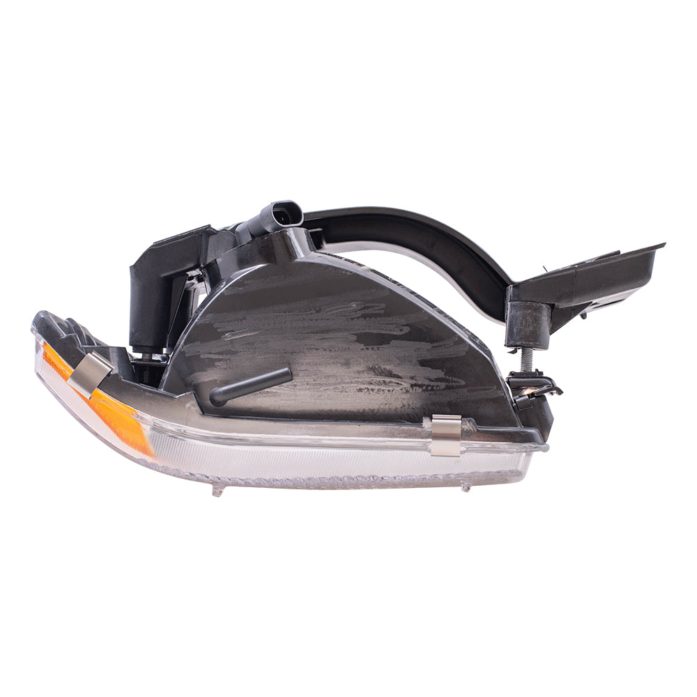 Brock Replacement Driver Side Halogen Combination Headlight Assembly Compatible with 1995-1997 Blazer 16525161
