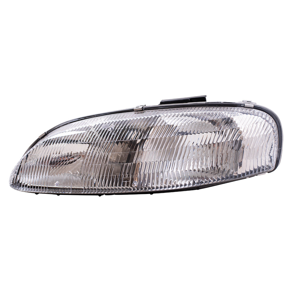 Brock Replacement Passenger Headlight Compatible with Lumina Monte Carlo 10420376