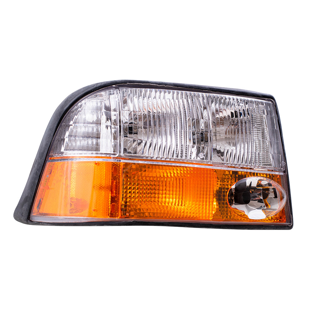 Headlight for 1998-2001 Jimmy w/ Fog Light for 1998-2004 Sonoma 16526225 Set GM2502173
