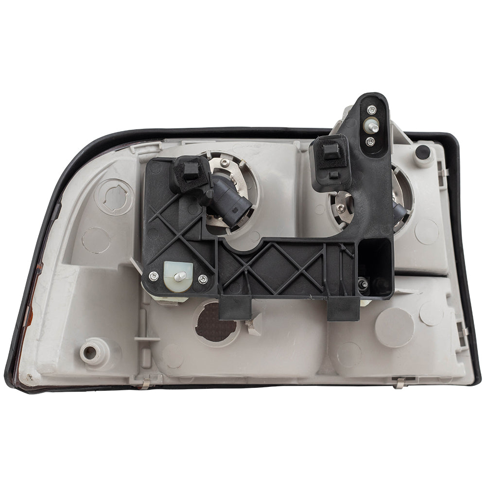 Brock Replacement Driver Headlight Compatible with 98-04 Sonoma Pickup Truck 16526227