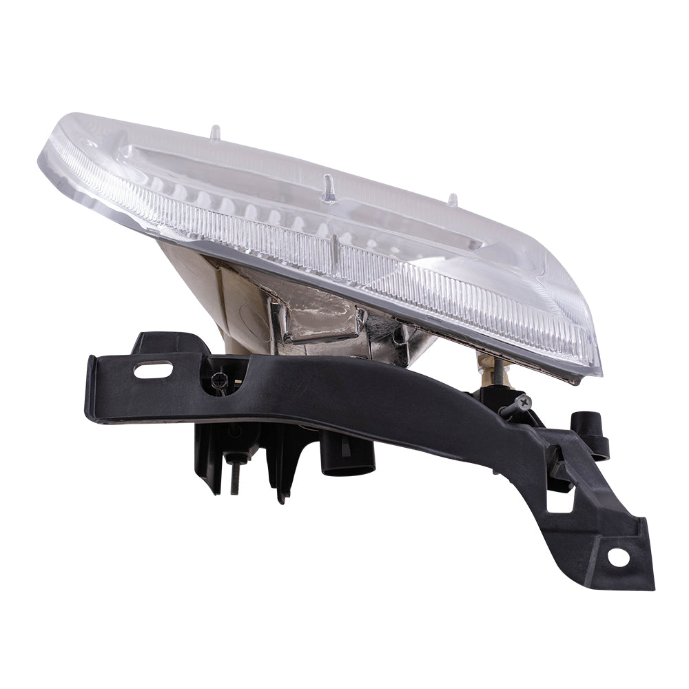 Brock Replacement Passenger Headlight Compatible with 2000 2001 2002 Cavalier 22666741