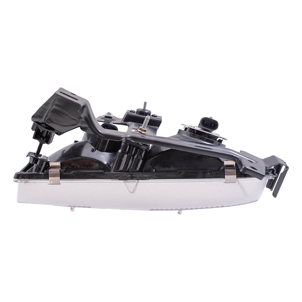 Brock Replacement Passenger Composite Headlight Compatible with 1996-2002 Savana Express Van 16522160