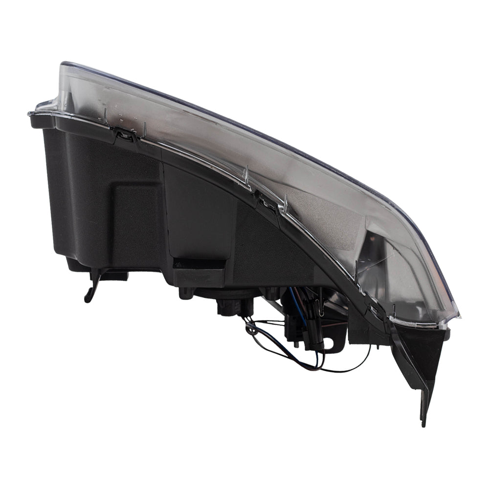 Brock Replacement Driver Halogen Headlight Compatible with 2007-2014 Yukon Denali & Yukon XL Denali 20969896