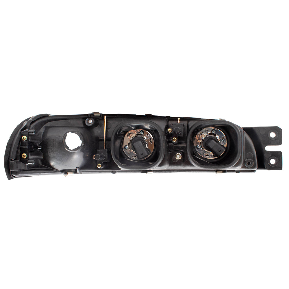Brock Replacement Passenger Headlight with Corner Lamp Compatible with 1997 1998 1999 LeSabre 16525998