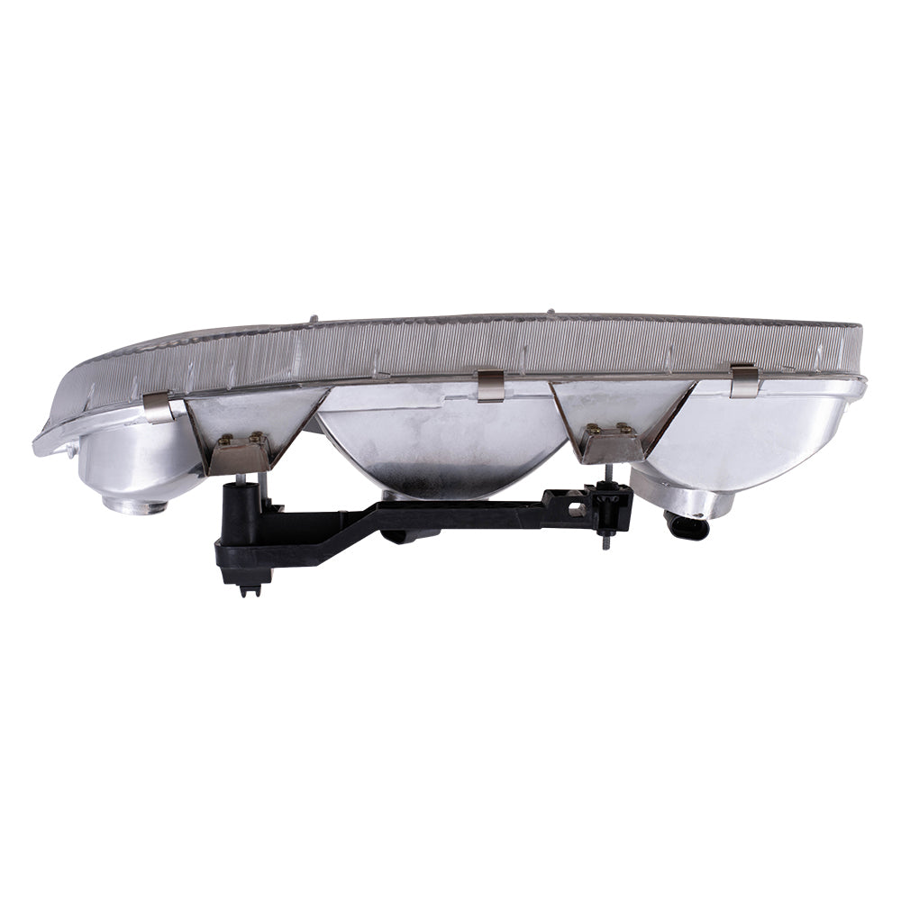 Brock Replacement Passenger Headlight Lens Compatible with 1996 1997 1998 1999 S Series Sedan Wagon 21111170