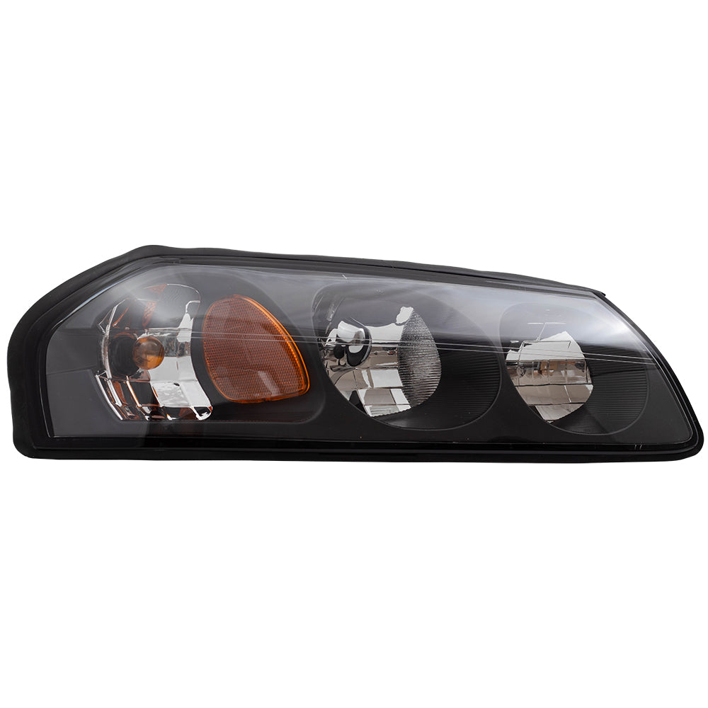 Brock Replacement Driver and Passenger Set Headlights Compatible with 2000-2004 Impala 10349961 10349962