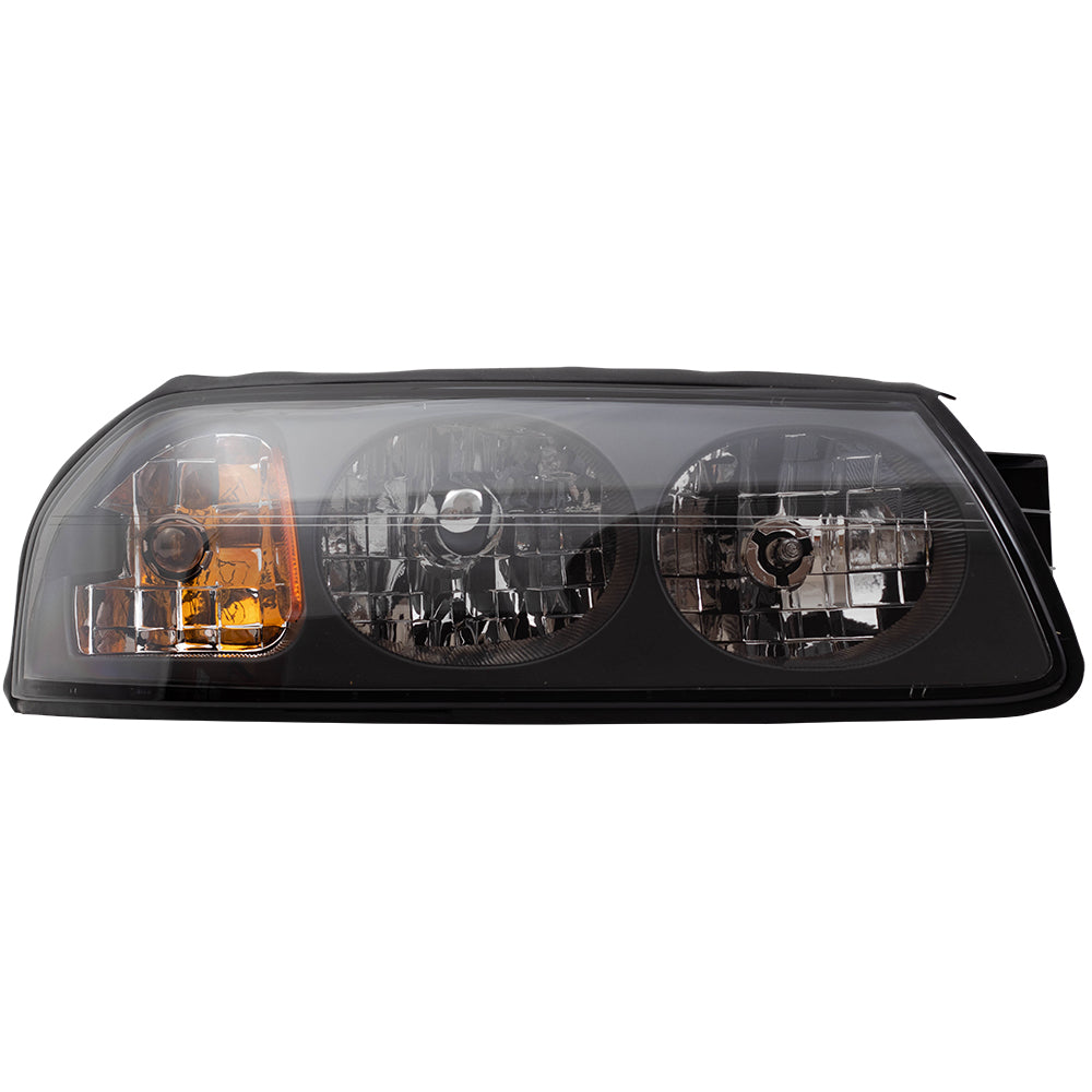 Brock Replacement Driver and Passenger Set Headlights Compatible with 2000-2004 Impala 10349961 10349962