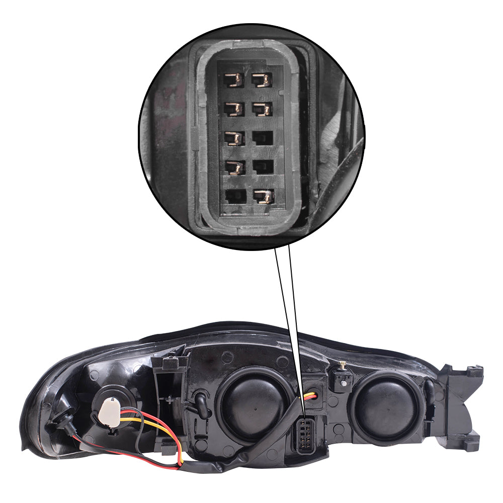 Headlight for 2000-2005 Monte Carlo 10349960 Set