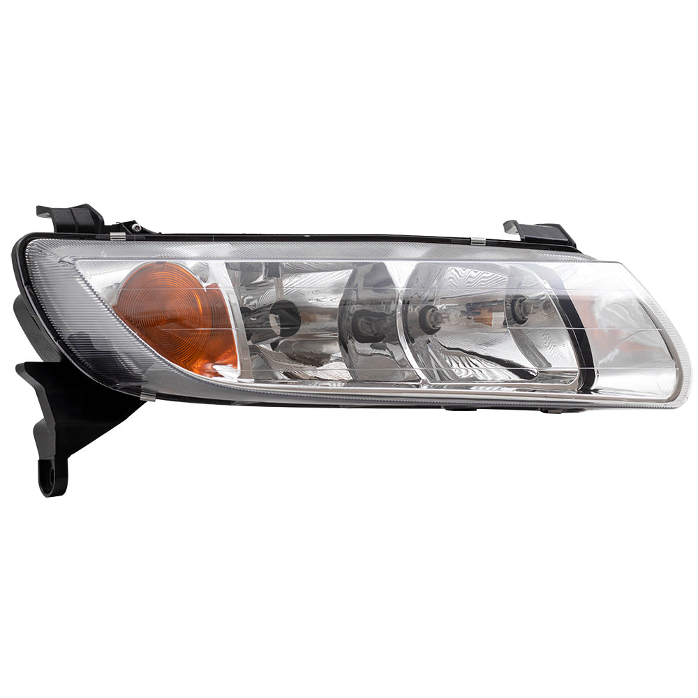 Brock Replacement Passenger Headlight Compatible with 2000 2001 2002 L-Series 90583595
