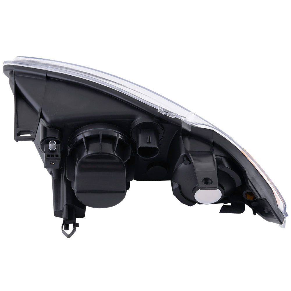 Brock Replacement Driver and Passenger Set Headlights Compatible with 2003 2004 2005 Cavalier 22707274 22707273