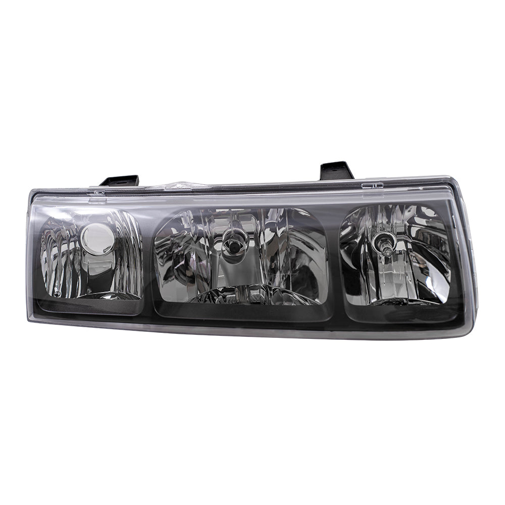 Brock Replacement Passenger Headlight Compatible with 2002 2003 2004 Vue 22702946