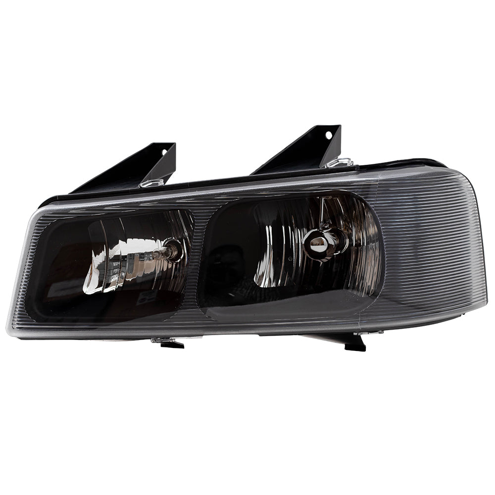 Brock Aftermarket Replacement Driver Left Halogen Composite Headlight Assembly Compatible With 15879433