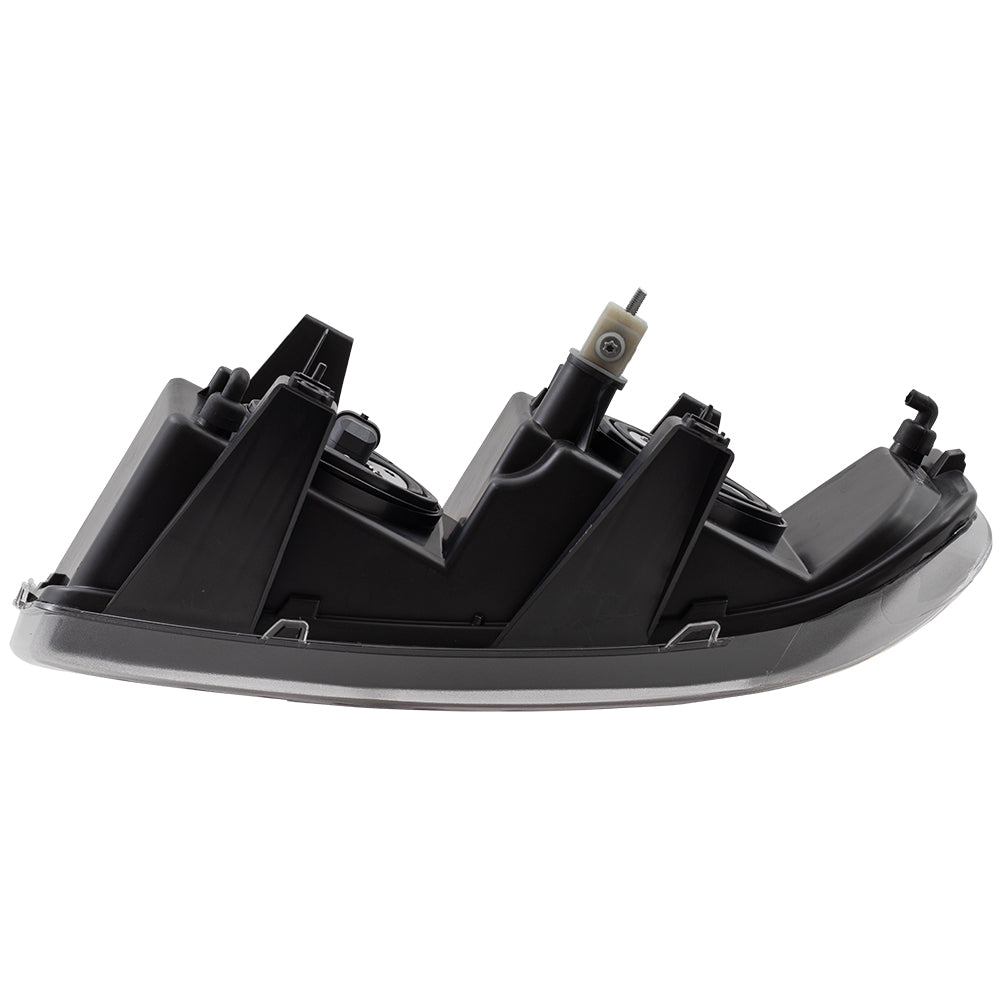 Brock Aftermarket Replacement Driver Left Halogen Composite Headlight Assembly Compatible With 15879433