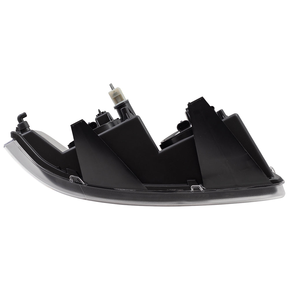Brock Aftermarket Replacement Driver Left Halogen Composite Headlight Assembly Compatible With 15879433