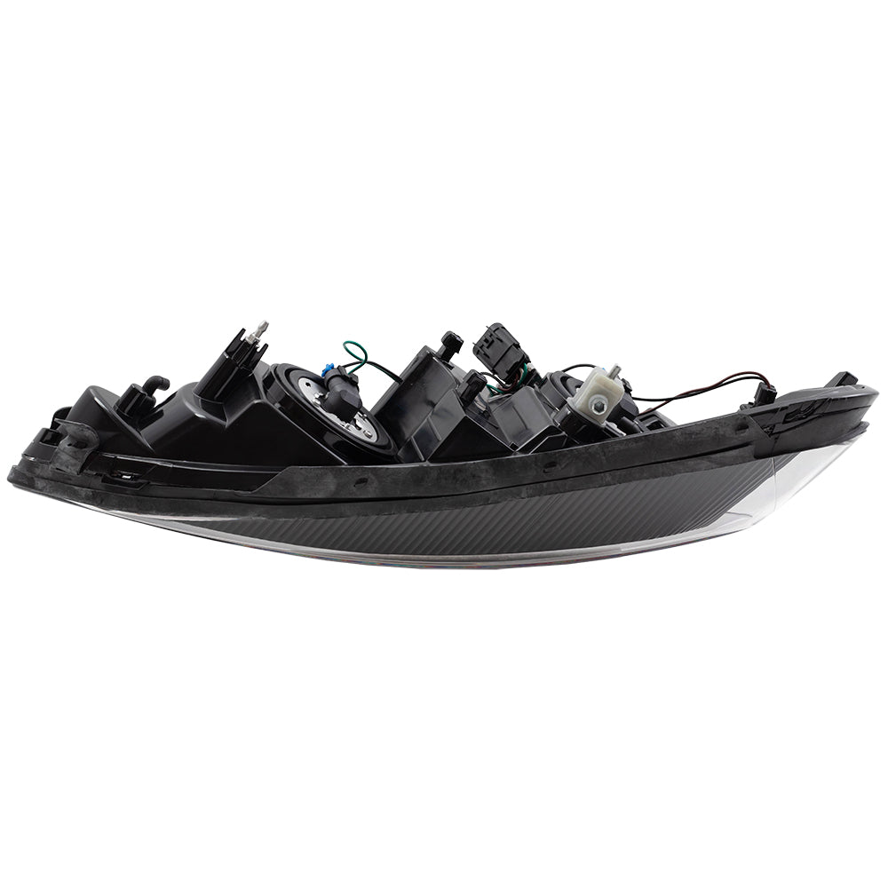Brock Replacement Driver Halogen Headlight Compatible with 2004-2008 Grand Prix 25851404
