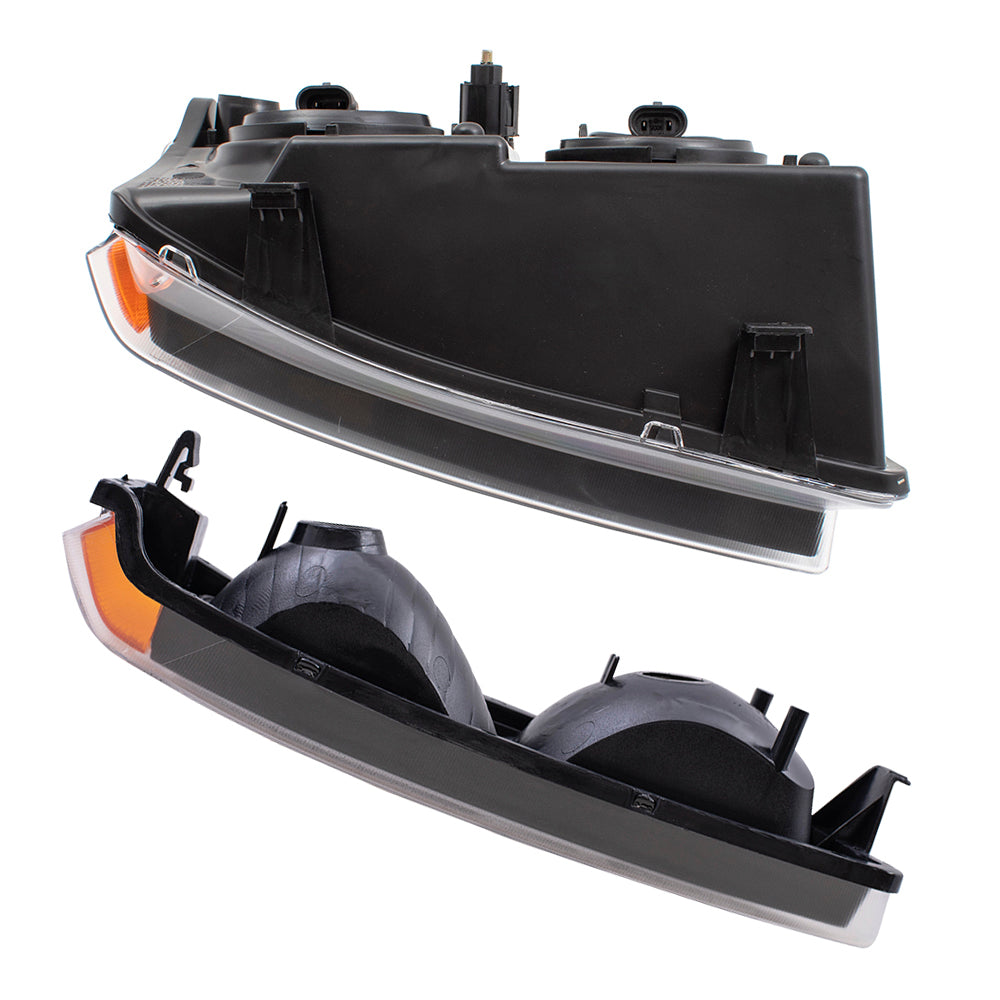 Headlight for 2003-2006 Silverado 1500 2003-2006 Silverado 1500 HD 2003-2006 Silverado 2500 2003-2006 Silverado 2500 HD 2003-2006 Silverado 3500 2003-2006 Avalanche 1500 2003-2006 Avalanche 2500 Set