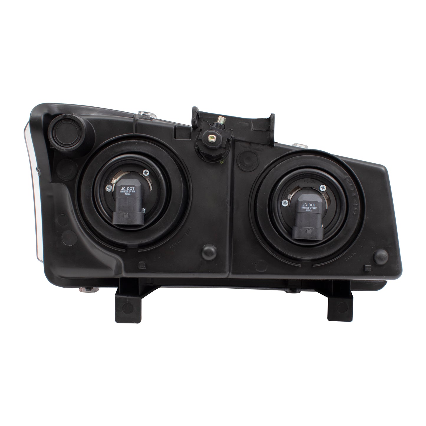 Brock Replacement Pair Halogen Headlights Compatible with 03-06 Avalanche Silverado 07 Classic