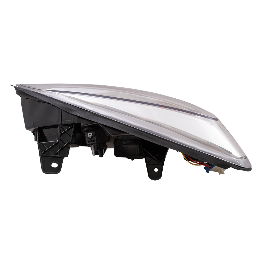 Brock Replacement Passenger Headlight Compatible with 2004-2007 Malibu Malibu Maxx 2008 Malibu Classic 15851372