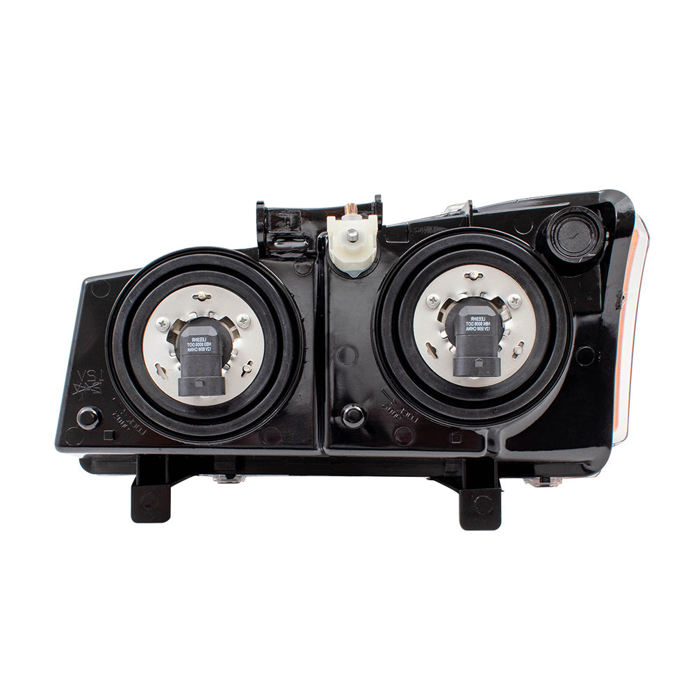 Headlight for 2003-2006 Silverado 1500 w/ Fluted Smooth w/o Lower Body Cladding for 2003-2006 Silverado 1500 HD 10396912 Right GM2503257