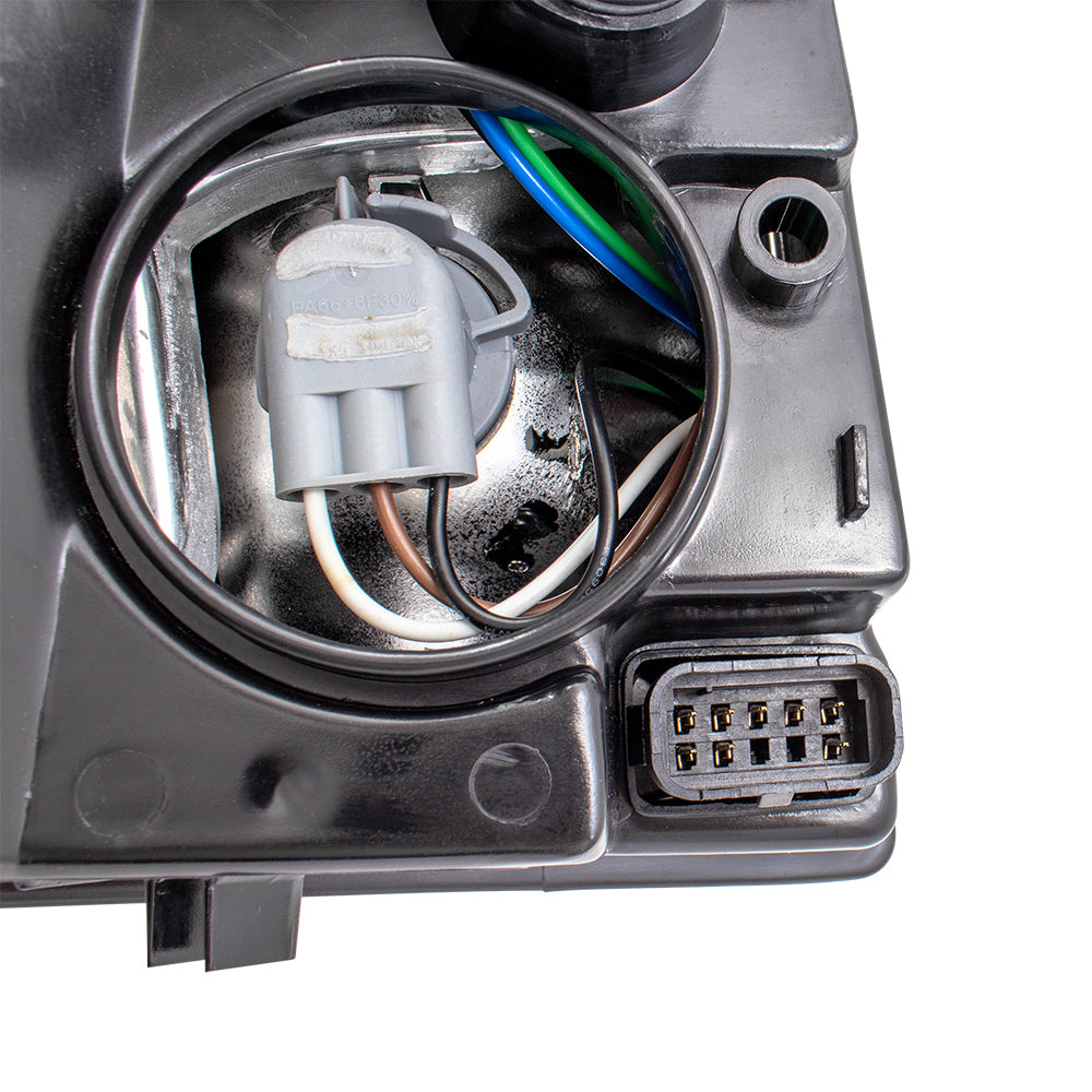 Brock Replacement Driver and Passenger Set HID Headlights Compatible with 2003 2004 2005 2006 Escalade & ESV EXT Pickup Truck