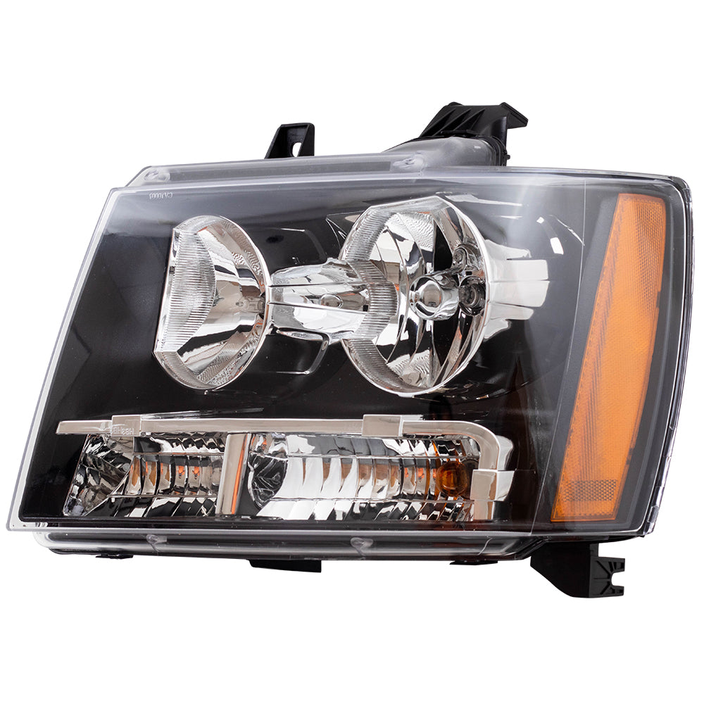 Headlight for 2007-2014 Tahoe for 2007-2014 Suburban 1500 for 2007-2013 Suburban 2500 for 2007-2013 Avalanche 22853025 Left GM2502263