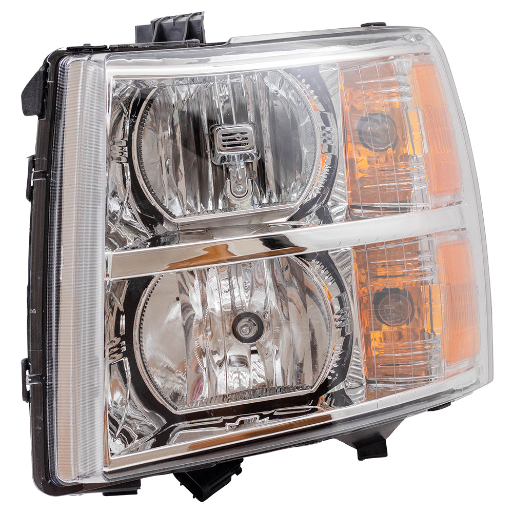 Headlight for 2007-2013 Silverado 1500 for 2014 Silverado 2500 22853027 Left GM2502280