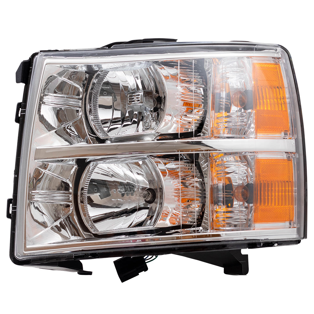 Headlight for 2007-2013 Silverado 1500 for 2014 Silverado 2500 22853027 Left GM2502280