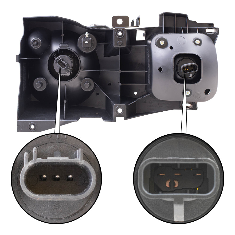 Headlight for 2006-2010 H3 for 2009-2010 H3T 15951164 Right HU2503100