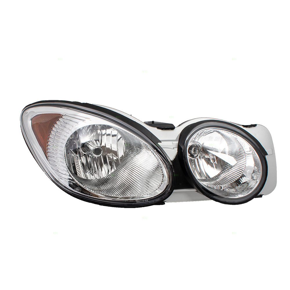 Brock Replacement Passenger Headlight Compatible with 2005-2009 LaCrosse 25942067