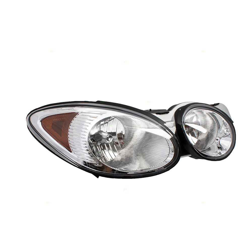 Brock Replacement Passenger Headlight Compatible with 2005-2009 LaCrosse 25942067