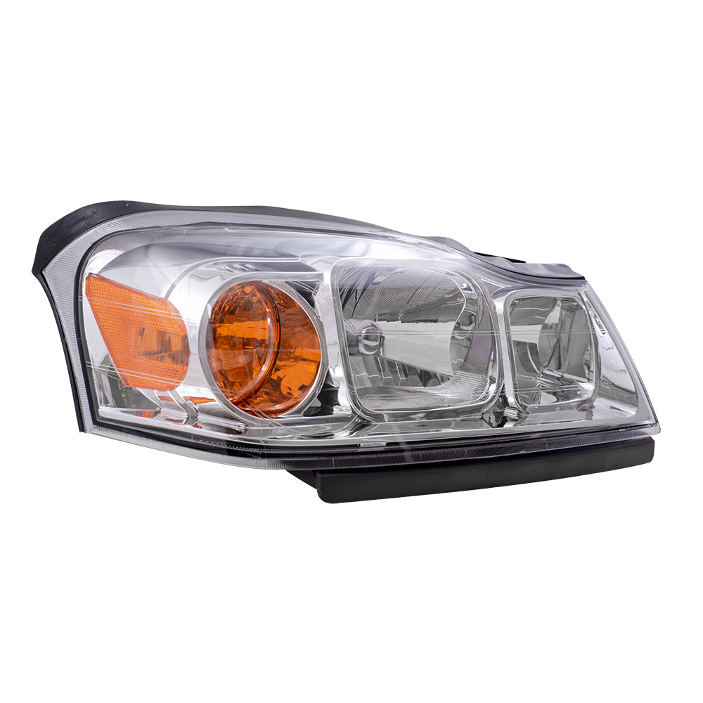 Brock Replacement Driver and Passenger Set Headlights Compatible with 2006-2007 Vue 15877671 15877672