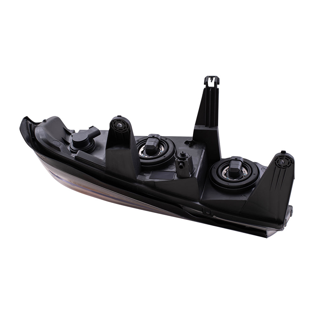 Brock Replacement Driver and Passenger Set Headlights Compatible with 2006-2007 Vue 15877671 15877672