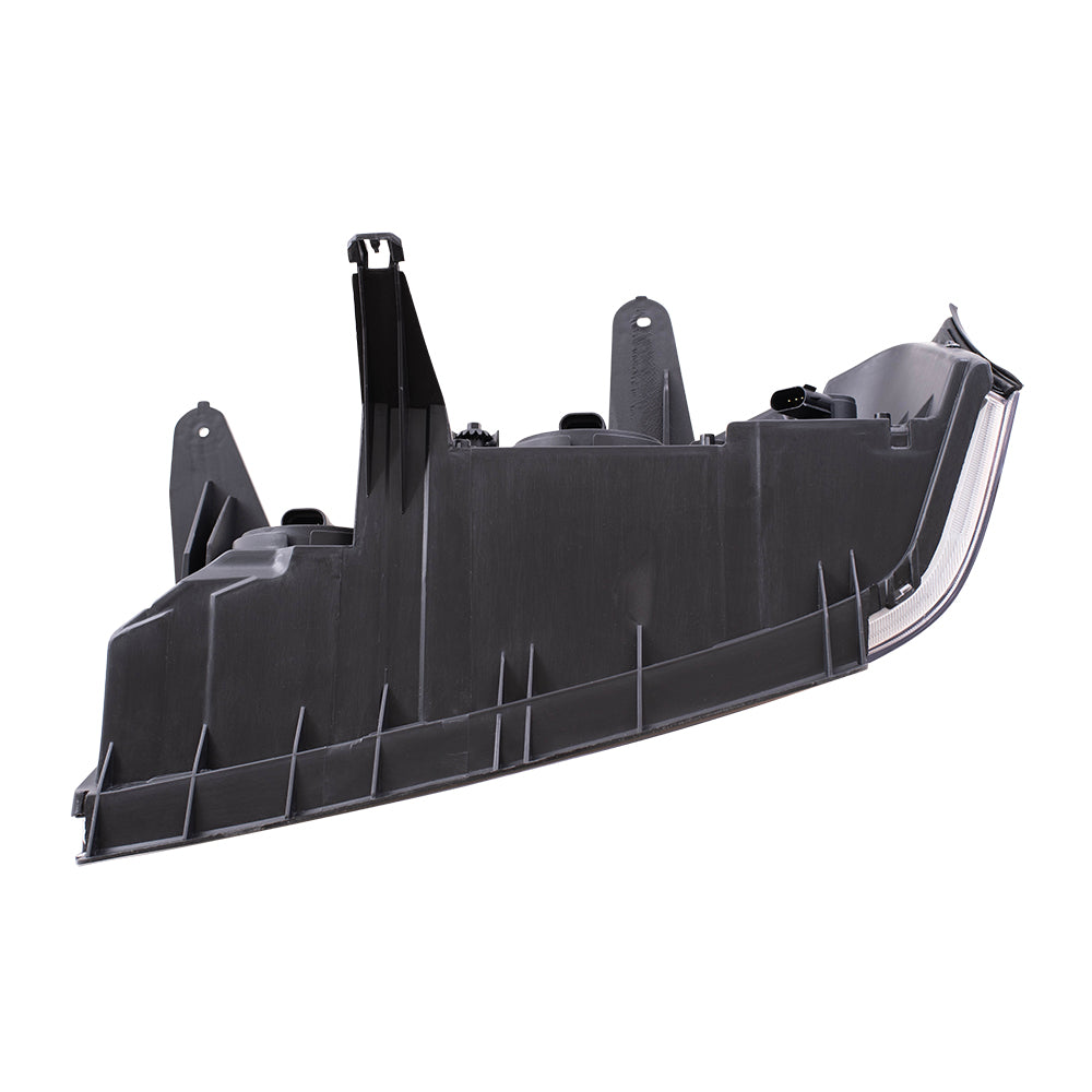 Brock Replacement Driver and Passenger Set Headlights Compatible with 2006-2007 Vue 15877671 15877672